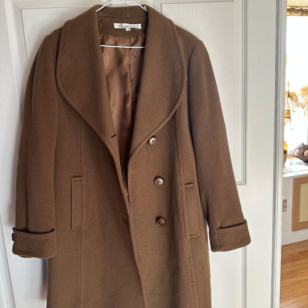Kenneth Cole - Camel Brown Coat